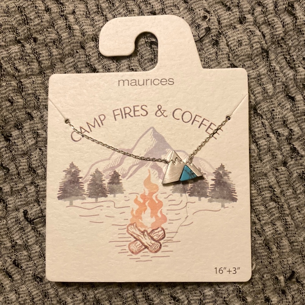 NWT Mountain Necklace | Maurices